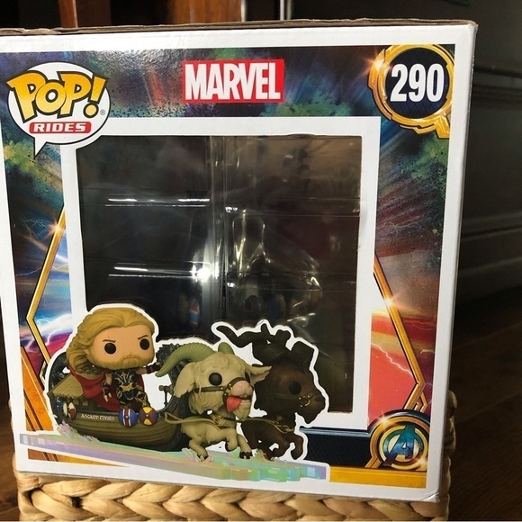 Funko Pop: Marvel: Thor Love & Thunder: Goat Boat #290 - Picture 9 of 9
